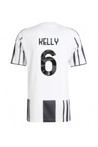 Juventus Lloyd Kelly #6 Jalkapallovaatteet Kotipaita 2025-26 Lyhythihainen